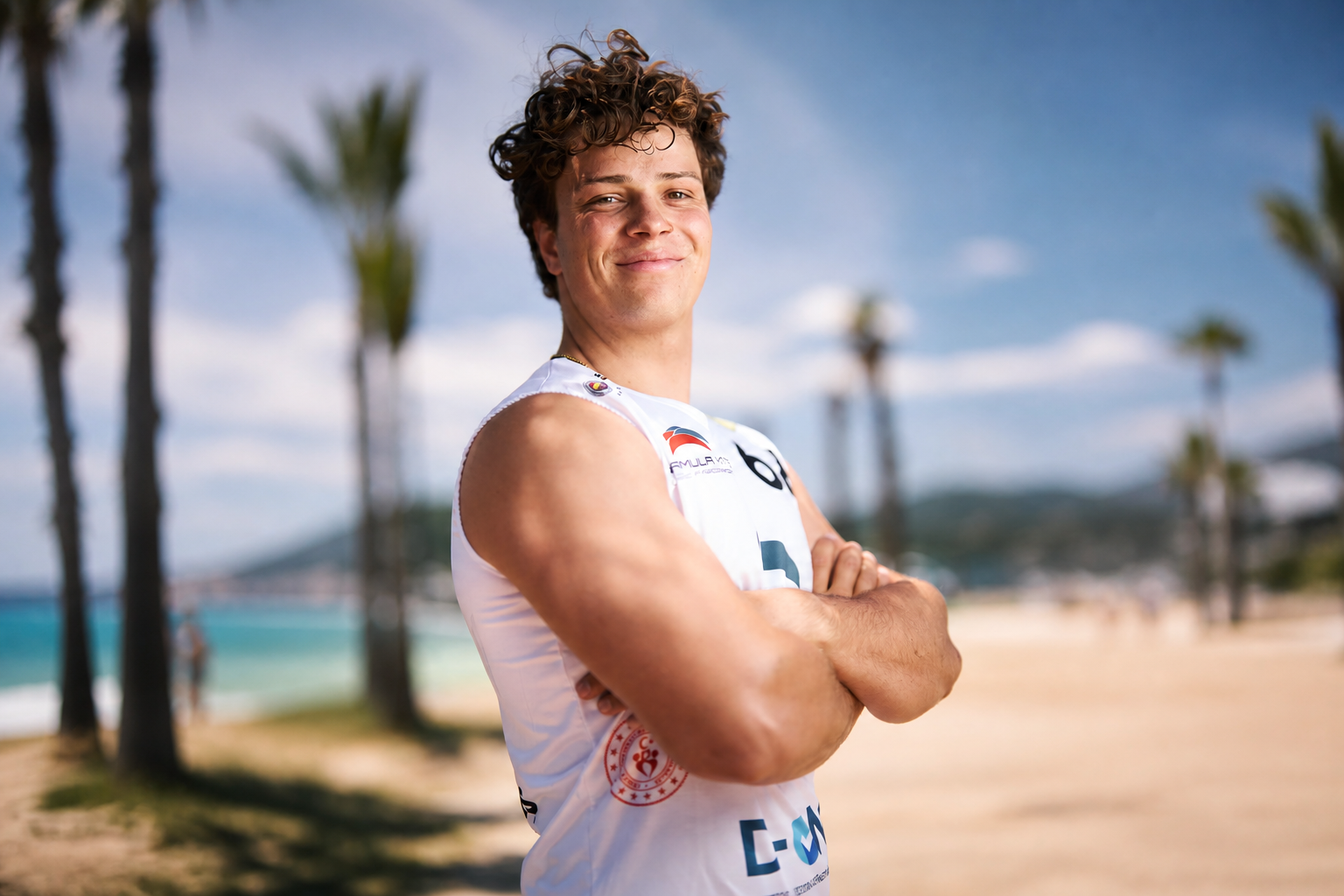Portrait of Formula Kite athlete Jan Matthis Vöster